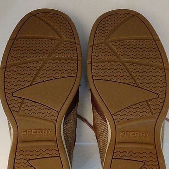 Sperry Size 6M Size 6 Medium Top Sliders Boat Slip On Shoes Leather - Picture 9 of 11